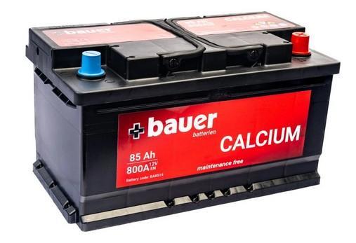 Autobaterie BAUER Calcium 12V/85Ah 800A 313x175x175